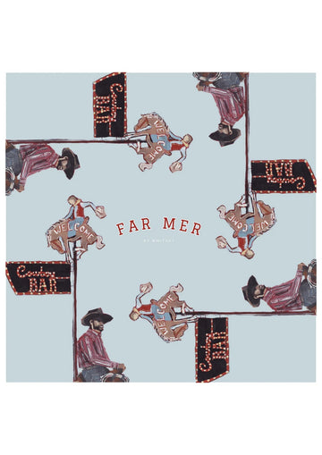 FAR MER FarMer By Whitney Silk Bandana Scarf COWBOY BAR