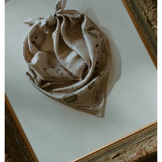 FAR MER FarMer By Whitney Silk Bandana Scarf Stampede