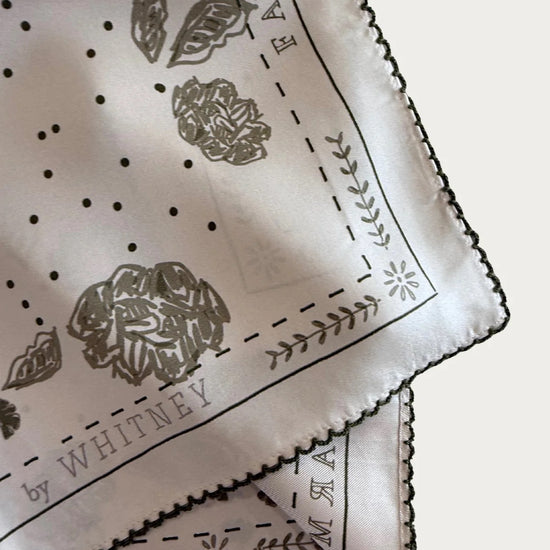 FAR MER FarMer By Whitney Silk Bandana Scarf Stampede