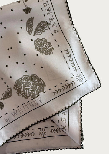FAR MER FarMer By Whitney Silk Bandana Scarf Stampede