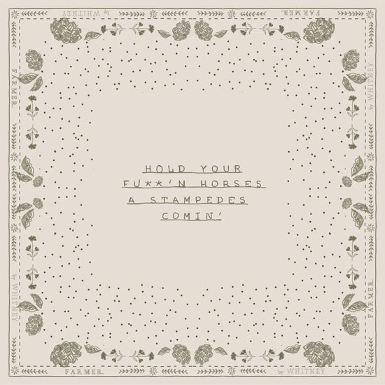 FAR MER FarMer By Whitney Silk Bandana Scarf Stampede