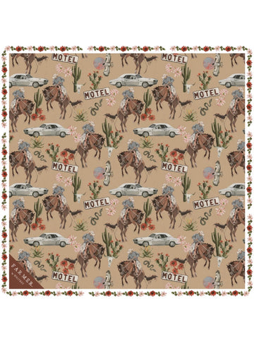 FAR MER FarMer By Whitney Silk Scarf No Man's Land