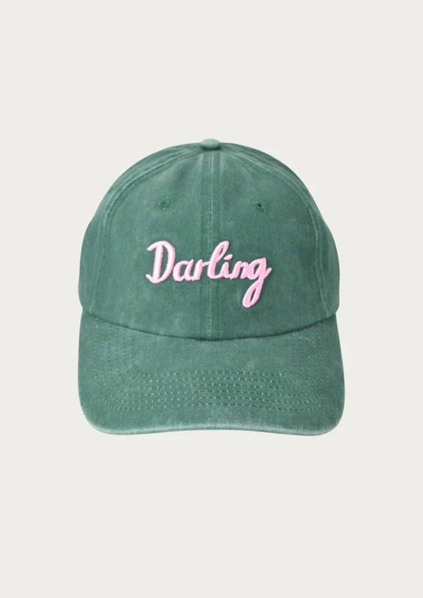 FAR MER FarMer By Whitney Vintage Wash Darling Cap GREEN