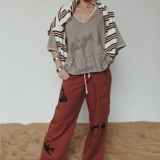 FAR MER FarMer By Whitney West Of Here Drawstring Pant