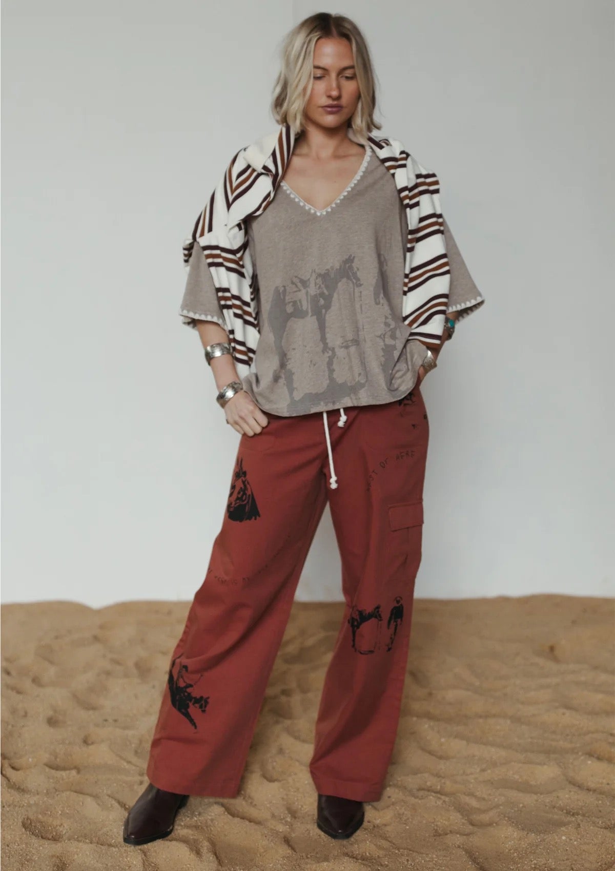 FAR MER FarMer By Whitney West Of Here Drawstring Pant