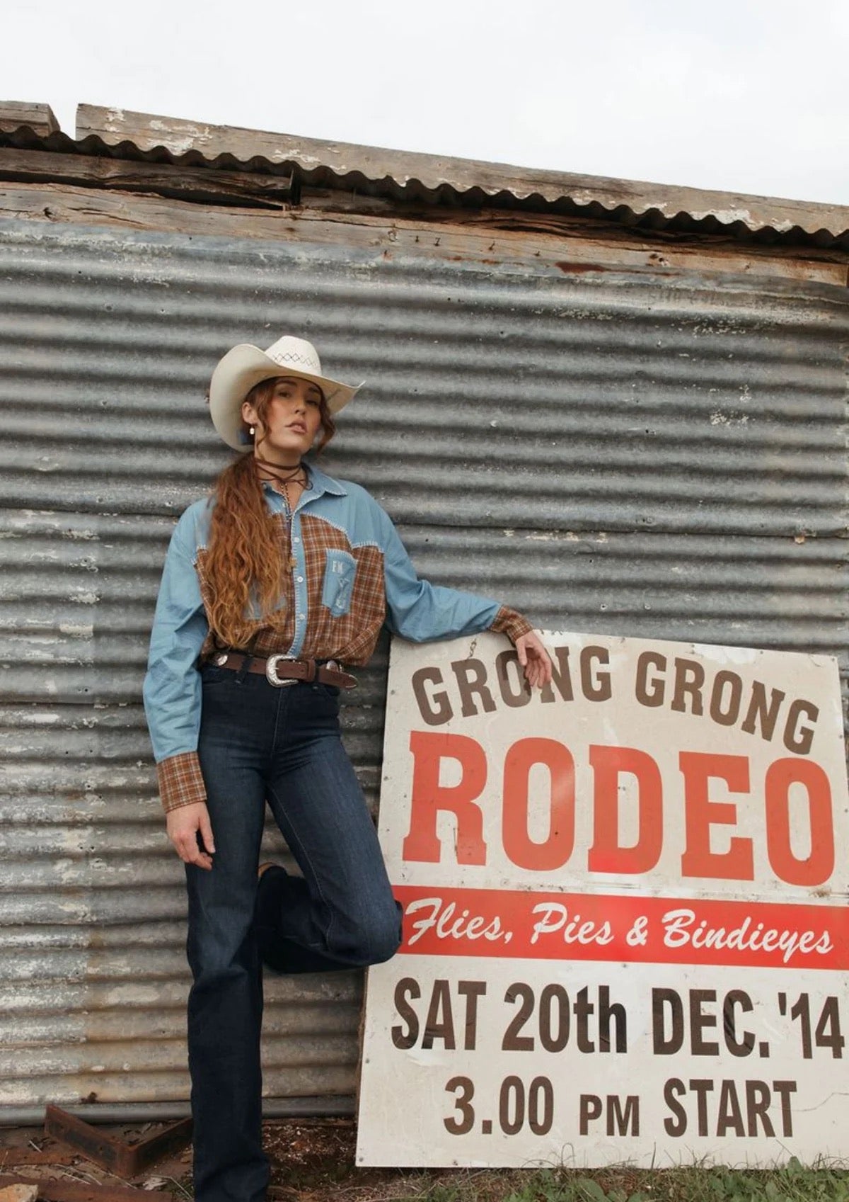 FAR MER FarMer By Whitney Homestead Texas Yoke Shirt