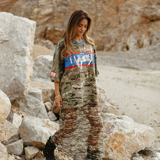 FAR MER FarMer Camo Born Lace Skirt