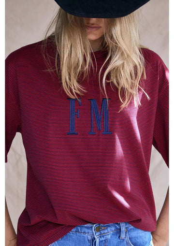 FAR MER FAR MER. By Whitney Oversized Stripe Tee