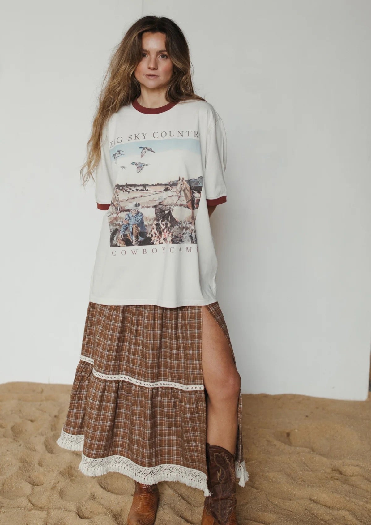 FAR MER FarMer By Whitney Cowboy Camp Tee
