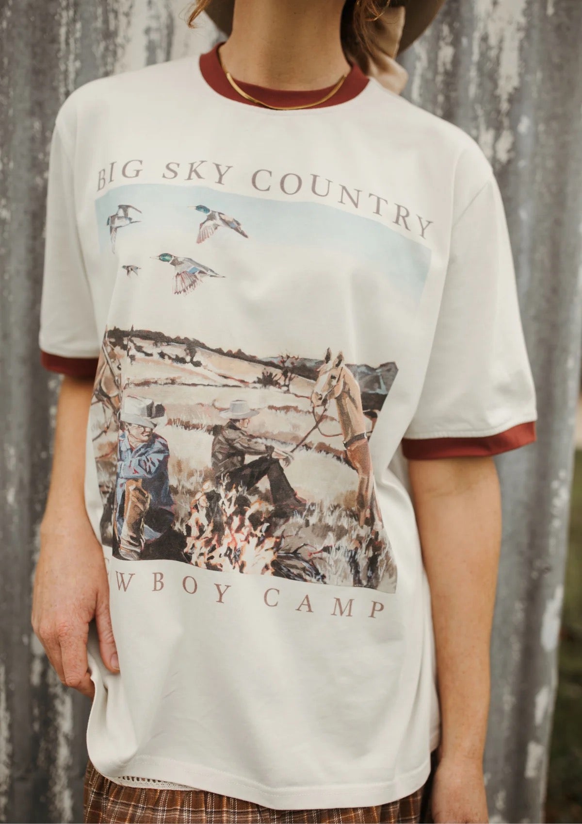 FAR MER FarMer By Whitney Cowboy Camp Tee