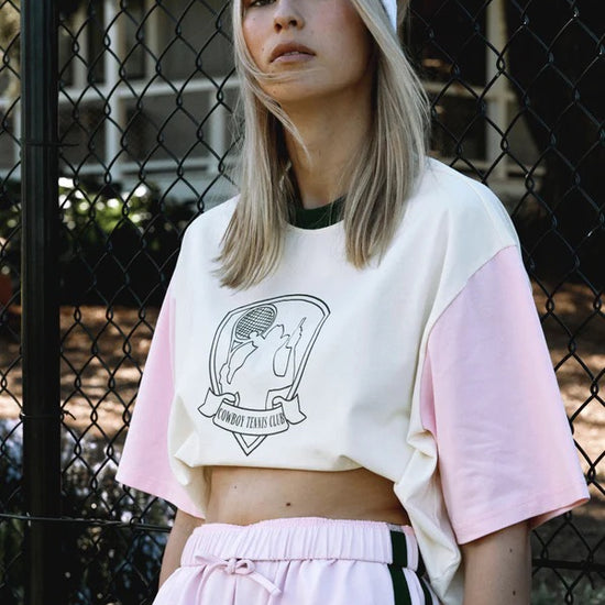 FAR MER FarMer By Whitney Cowboy Tennis Box Tee