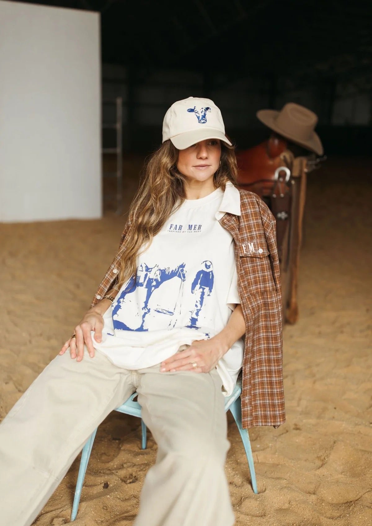 FAR MER FarMer By Whitney Lone Ranger Crew Tee