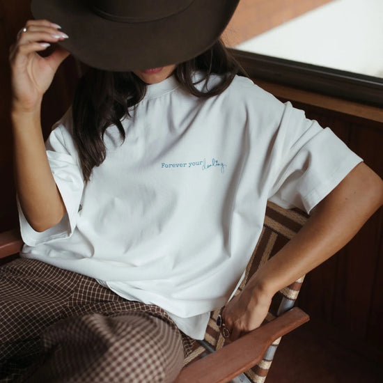FAR MER FarMer By Whitney Love Letter Box Tee