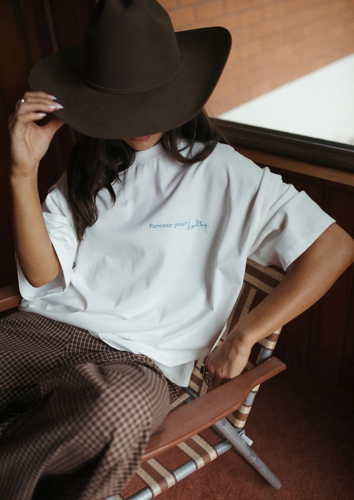 FAR MER FarMer By Whitney Love Letter Box Tee