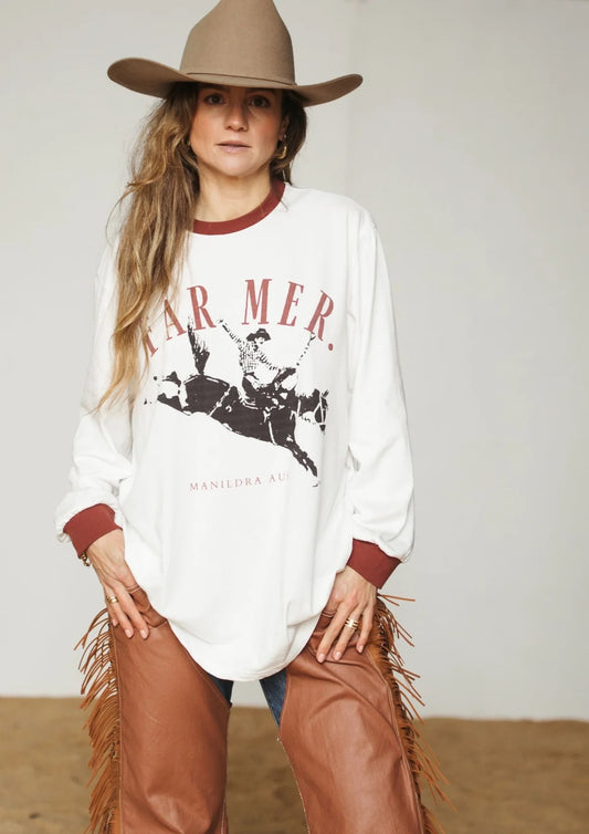 FAR MER FarMer By Whitney Outrider Long Sleeve Tee