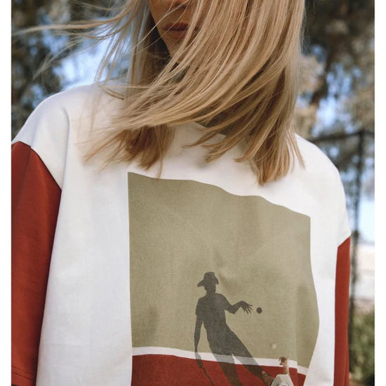 FAR MER FarMer By Whitney Vintage Serve Box Tee