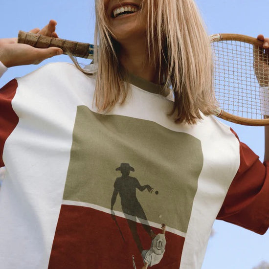 FAR MER FarMer By Whitney Vintage Serve Box Tee