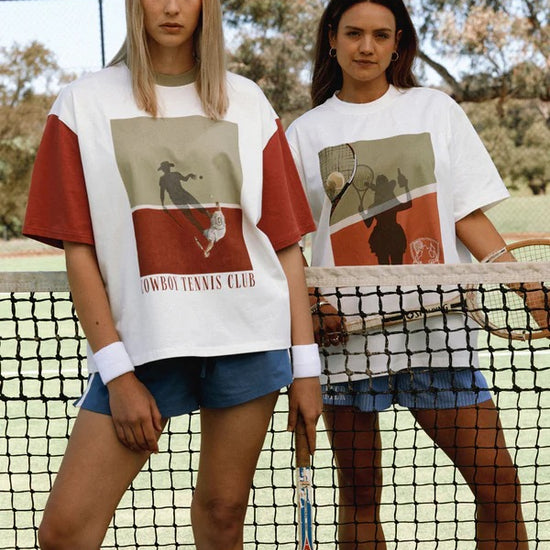 FAR MER FarMer By Whitney Vintage Serve Box Tee