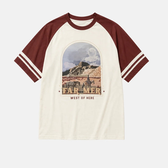 FAR MER FarMer By Whitney West Of Here Raglan Tee