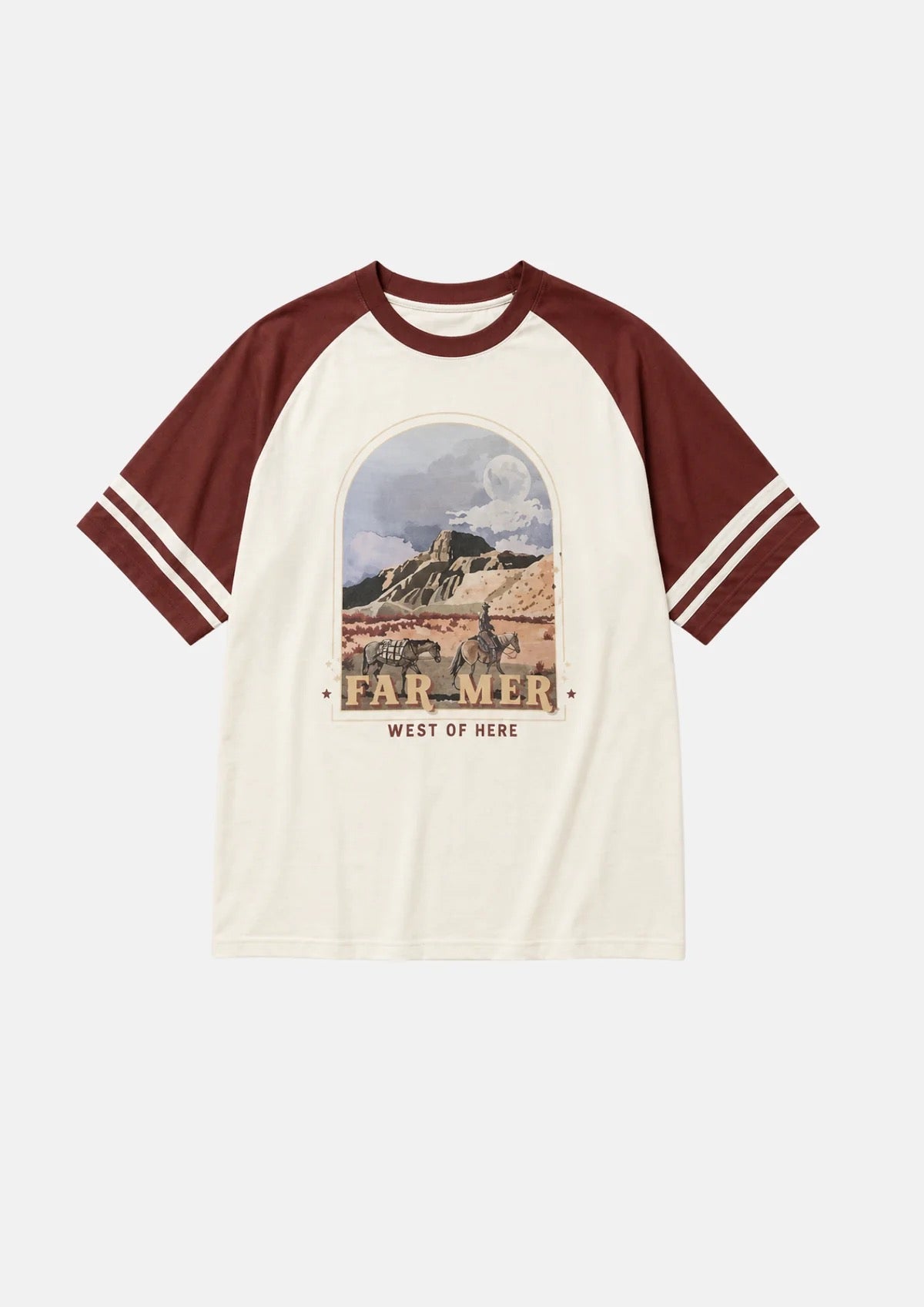 FAR MER FarMer By Whitney West Of Here Raglan Tee