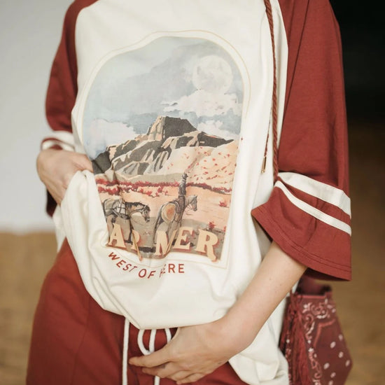 FAR MER FarMer By Whitney West Of Here Raglan Tee