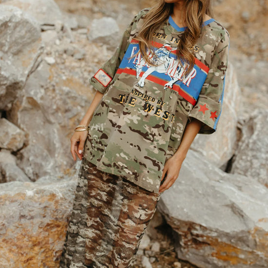 FAR MER FarMer Camo Born In Aus Vee Tee