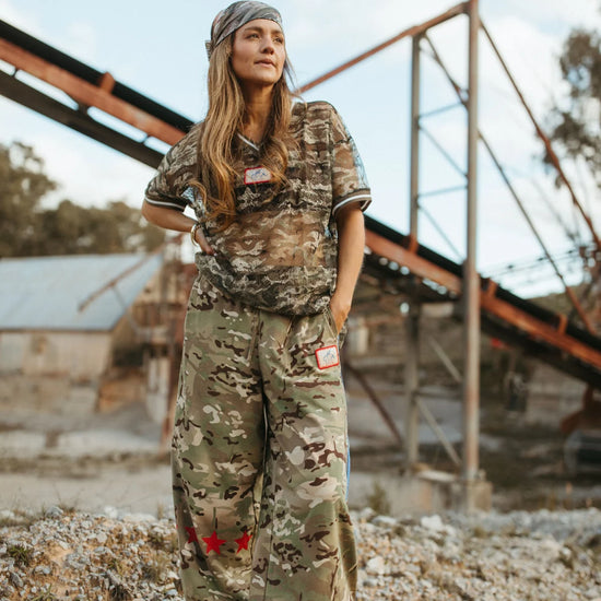 FAR MER FarMer Camo Born Lace Vee