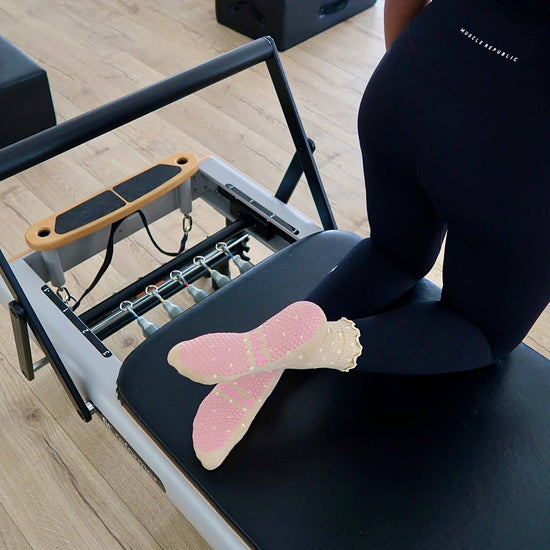 Grippy GRIPPY Dotty Grippy Socks: Black / S/M - Up to size 8 women's AU