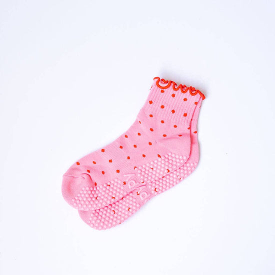 Grippy Grippy - Dotty: Beige / M/L - Size 8.5 to 10 women's AU