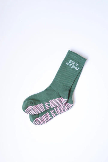 Grippy GRIPPY Grip It Reel Good Socks M/L