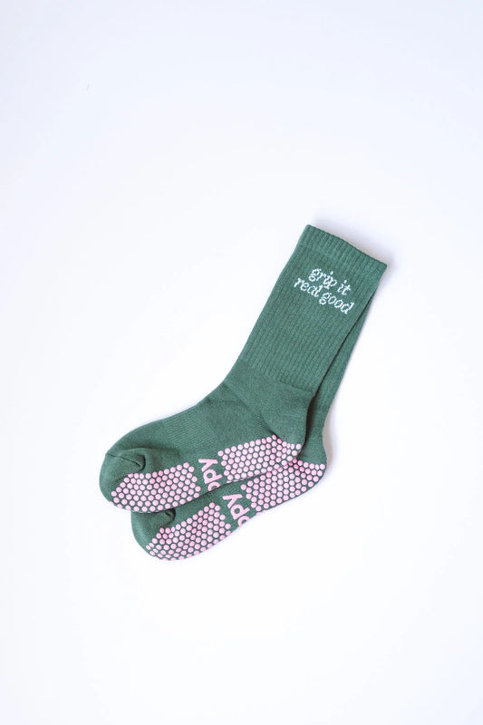 Grippy GRIPPY Grip It Reel Good Socks M/L