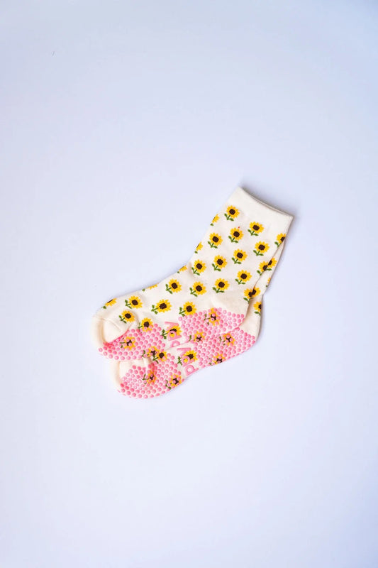 Grippy GRIPPY Sunflower Socks M/L