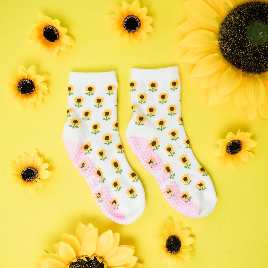 Grippy GRIPPY Sunflower Socks M/L