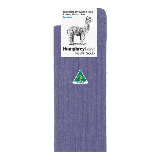 HUMPHRY LAW HUMPHRY LAW Thick Alpaca Socks Small Euro sizes 35-41 / Lilac