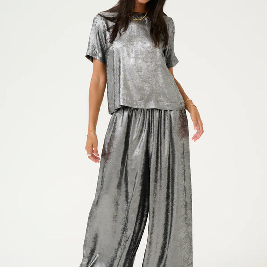 KAFFE KAFFE Lorina Liquid Wide Leg Pant