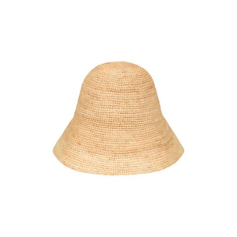Lack of colour LACK OF COLOR Shoal Raffia Bucket Hat - Packable
