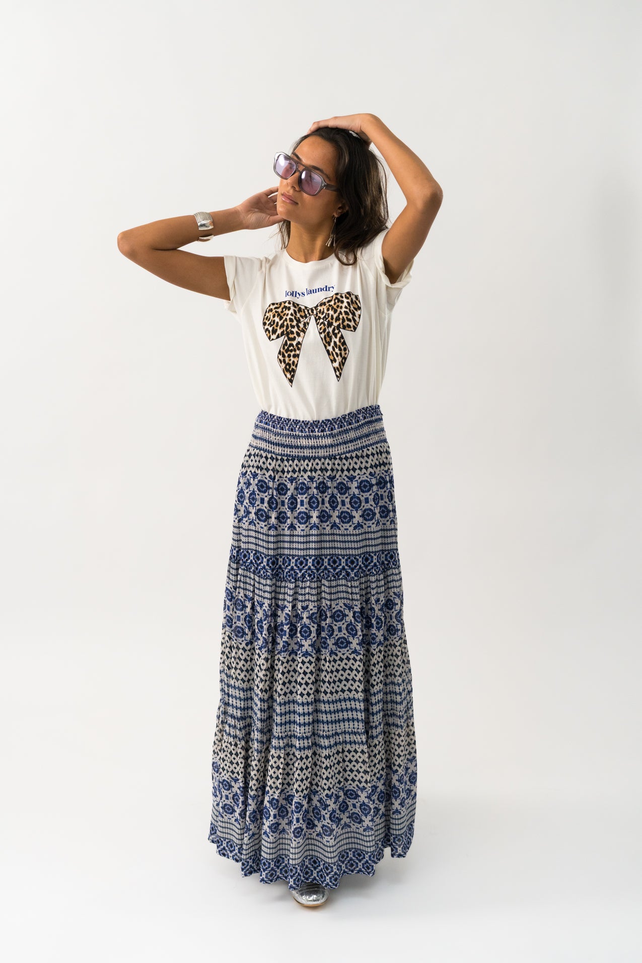 LOLLYS LAUNDRY LOLLYS LAUNDRY Diamond Maxi Skirt