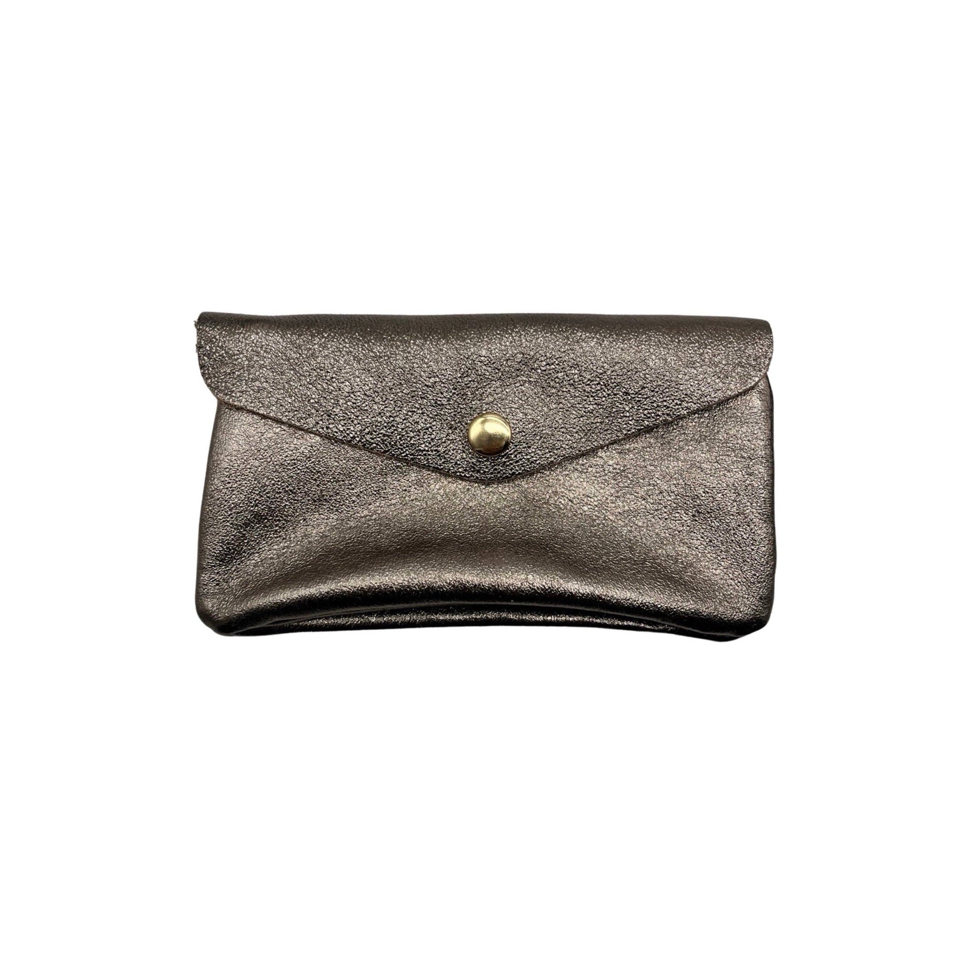Louisa lee Louisa lee - IRIDESCENT LEATHER WALLET: BRONZE