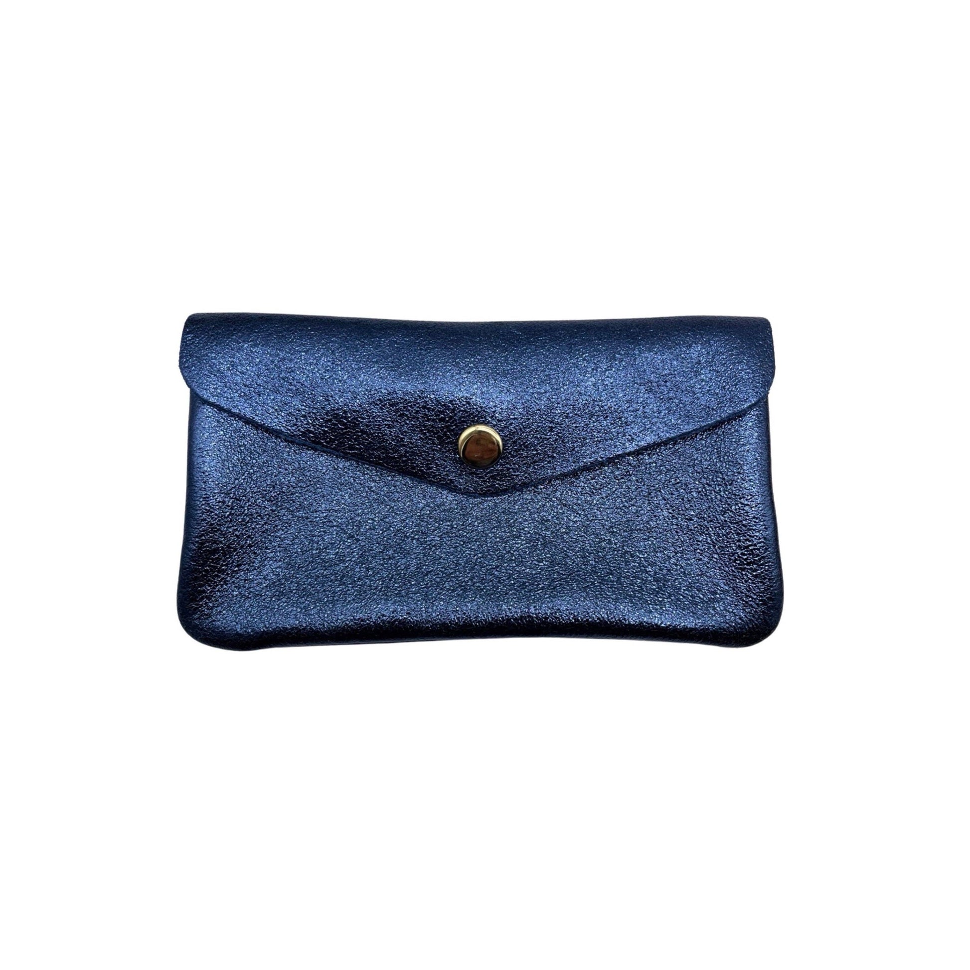 Louisa lee Louisa lee - IRIDESCENT LEATHER WALLET: BRUISE