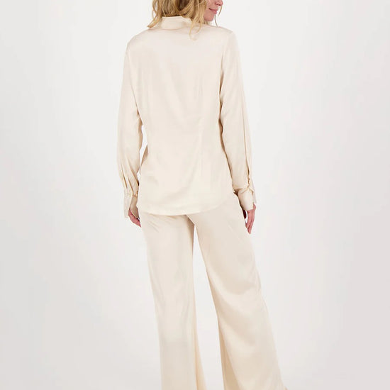 Me369 Me369 Zoye Stretch Silk Pants
