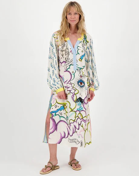 Me369 Me369 Hannah Placket Dress