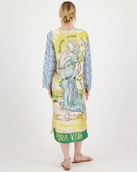 Me369 Me369 Violet V Tee Dress