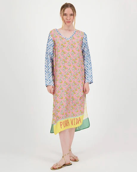 Me369 Me369 Violet V Tee Dress