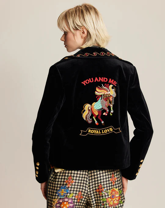 Me369 ME369 Daphne Velvet Jacket