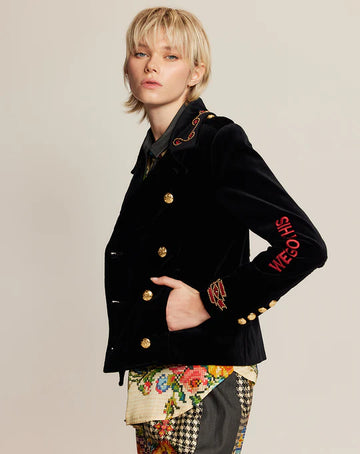 Me369 ME369 Daphne Velvet Jacket