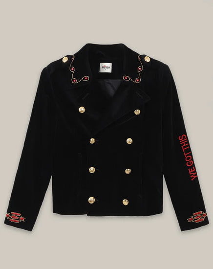 Me369 ME369 Daphne Velvet Jacket
