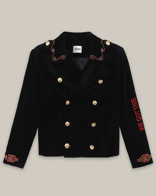 Me369 ME369 Daphne Velvet Jacket