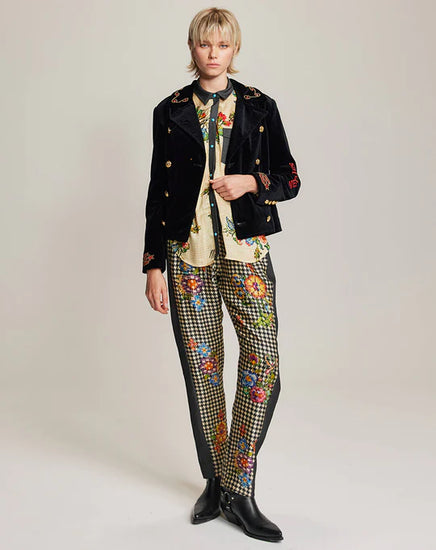 Me369 ME369 Daphne Velvet Jacket