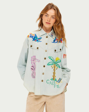 Me369 ME369 Adelyn Oversized Shirt