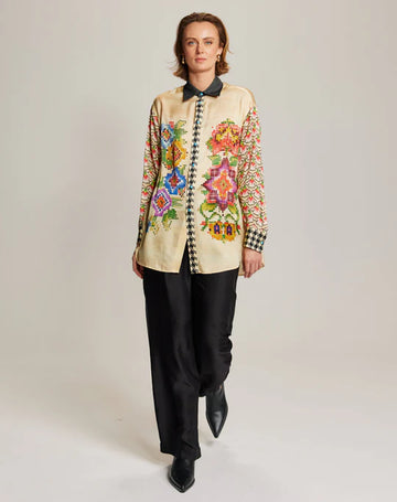 Me369 ME369 Ella Boyfriend Shirt